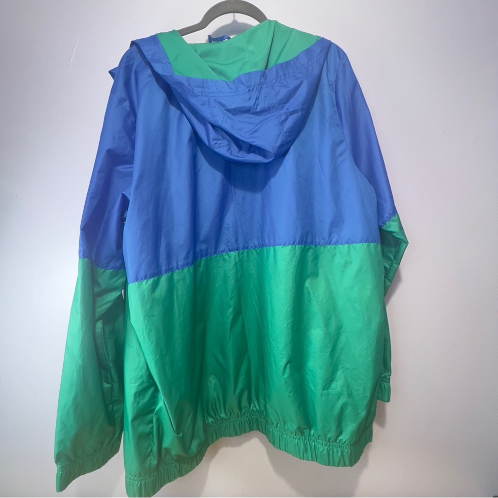 adidas - Mens Axis Windbreaker Green and Blue - Size XL - Picture 5 of 7